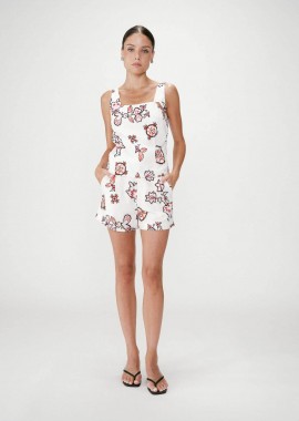 GRACE & MILA - Grace & Mila γυναικείο σορτς με floral print