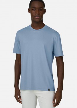 BOGGI MILANO - Boggi Milano ανδρικό πικέ T-shirt μονόχρωμο Regular Fit