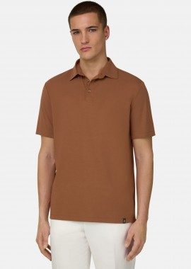 BOGGI MILANO - Boggi Milano ανδρική πόλο μπλούζα μονόχρωμη Regular Fit