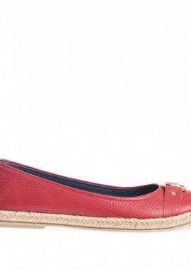 Γυναικείες ΔΕΡΜΑΤΙΝΗ ΑΝΑΤΟΜΙΚΗ ΜΠΑΛΑΡΙΝΑ ΚΟΚΚΙΝΟ