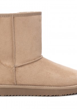 XTI - Γυναικεία VEGAN ΜΠΟΤΑΚΙ TΥΠΟΥ UGG XTI 44623 ΜΠΕΖ