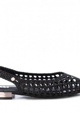 Γυναικείες VEGAN MULE XTI 142368 ΜΑΥΡΟ