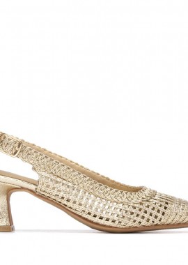 XTI - Γυναικείες Xti Γυναικεία Παπούτσια Slingback 145432 Vegan ΧΡΥΣΟ