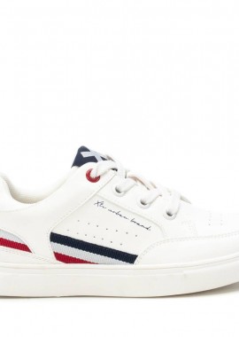 Αγορίστικό Xti Kids Παιδικό Sneaker για Αγόρι 151170 Vegan ΑΣΠΡΟ