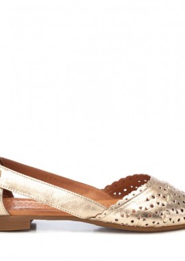 Γυναικείες Carmela Γυναικείες Δερμάτινες Μπαλαρίνες 161581 ΧΡΥΣΟ