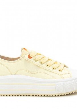 Γυναικεία Refresh Γυναικεία Πάνινα Sneakers 172719 Vegan ΚΙΤΡΙΝΟ