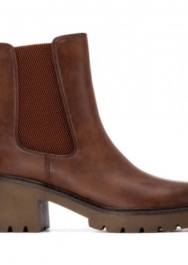 REFRESH - Γυναικεία Refresh Γυναικείο Μποτάκι Chelsea 172974 Vegan ΚΑΜΕΛ