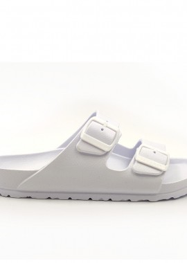 PLAKTON - Γυναικεία Plakton Swim Σανδάλι EvaLight 760010 ΑΣΠΡΟ