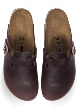 Ανδρικές Δερμάτινες Παντόφλες Σπιτιού Birkenstock Bk0Sh860133003548000-1