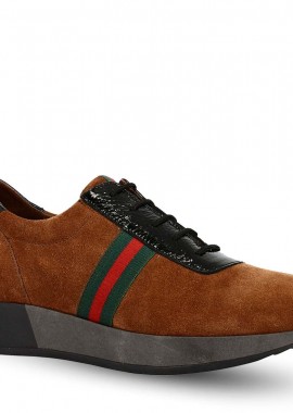 Γυναικεία Δερμάτινα Sneaker Parex 10720024