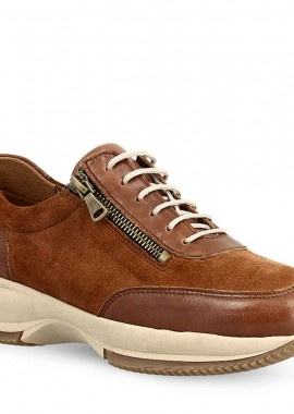 Γυναικεία Δερμάτινα Sneaker Parex 10722015