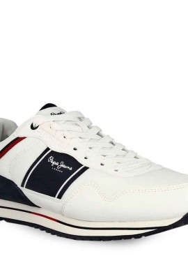 PEPE JEANS - Ανδρικά Sneaker Pepe Jeans Pms30799 800 White