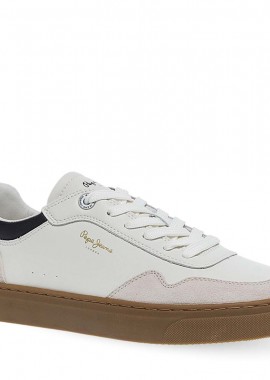 PEPE JEANS - Ανδρικά Δερμάτινα Sneaker Pepe Jeans Pj0Shpms000460000000_803