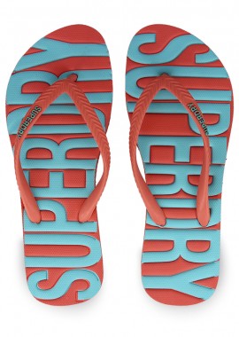 SUPERDRY - Γυναικείες Σαγιονάρες Θαλάσσης Superdry Wf310197A-1