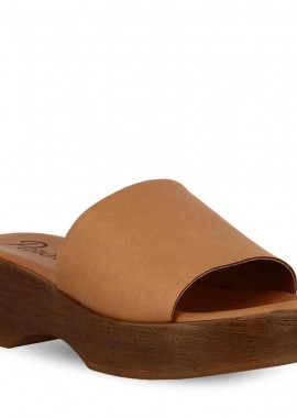 PAREX - Γυναικεία Δερμάτινα Flatform Parex 12725019
