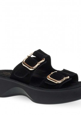 PAREX - Γυναικεία Δερμάτινα Flatform Parex 12733007