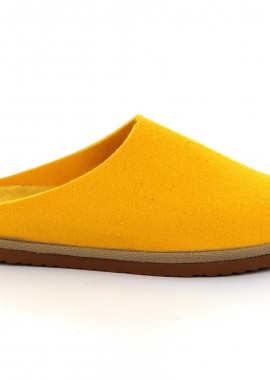 Γυναικεία Παντόφλα Adam's Χρώματος Κίτρινο 751-22501-25-3