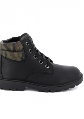 Παιδικό Μποτάκι για Αγόρι Ανατομικό Geox Χρώματος Μαύρο J16FAB 04515 C9B3Y