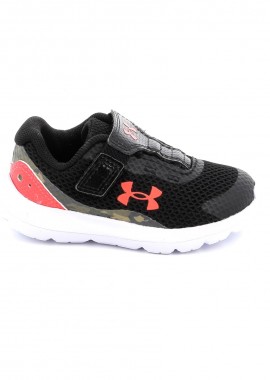 Παιδικά Αθλητικό Παπούτσι Αγόρι Under Armour Ua Binf Surge 3 Print Ac Χρώματος Μαύρο 3026691-001