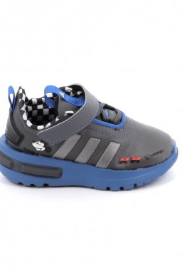 Παιδικό Αθλητικό Παπούτσι για Αγόρι Adidas Racer Tr23 Mickey Mouse El I Χρώματος Γκρι IH8741