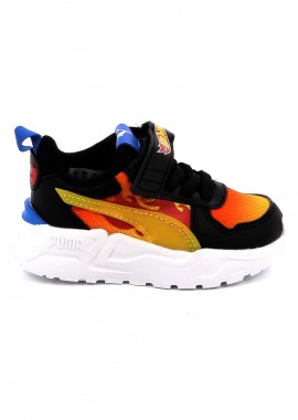 Παιδικό Αθλητικό Παπούτσι για Αγόρι Puma Trinity Lite Hot Wheels AC+Inf Χρώματος Μαύρο 401408-01
