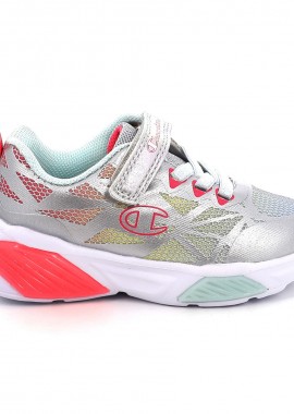 Παιδικό Αθλητικό Παπούτσι για Κορίτσι Champion Χρώματος Ασημί S33235-EM009