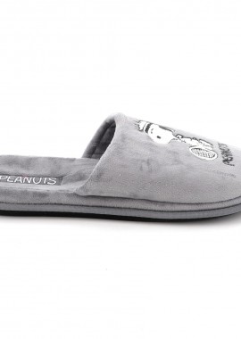 Ανδρική Παντόφλα Parex Peanuts Χρώματος Γκρι 10132017.GR