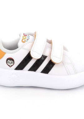 Παιδικό Αθλητικό Παπούτσι για Αγόρι Adidas Grand Court Coco Χρώματος Λευκό JR5625