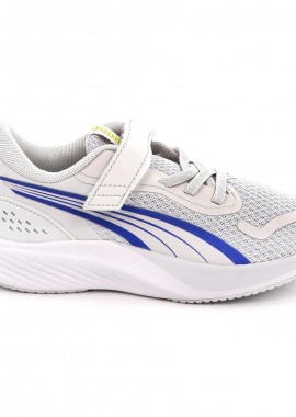 PUMA - Παιδικό Αθλητικό Παπούτσι για Αγόρι Puma Pounce Lite Ac + Ps Χρώματος Γκρι 311650-14