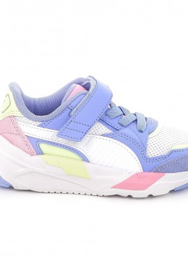 Παιδικό Αθλητικό Παπούτσι για Κορίτσι Puma Trinity 2 Ac + Ps Χρώματος Πολύχρωμο 401491-12