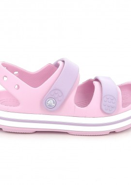 Παιδικό Πέδιλο για Κορίτσι Crocs Crocband Cruiser Sandal K Χρώματος Ροζ 209423-84I