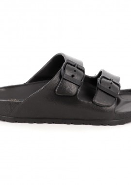 Γυναικεία Σαγιονάρα Ateneo Χρώματος Μαύρο 01 SEA SANDALS.B