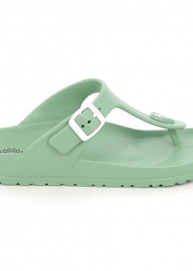 ATENEO - Γυναικεία Σαγιονάρα Ateneo Χρώματος Μέντα 02 SEA SANDALS.MI