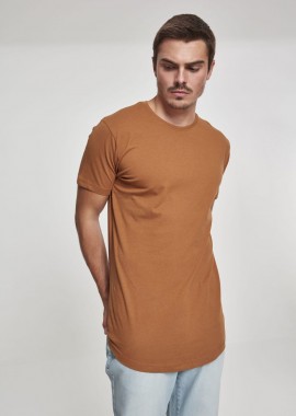 Long Tee T-Shirt Shaped Urban Classics TB638 Toffee