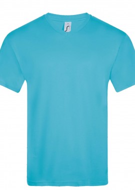 Ανδρικό T-Shirt Victory 11150 SOL'S V-Neck Atoll Blue