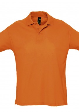 Ανδρική Μπλούζα Polo 11342 SOL'S Summer II Orange