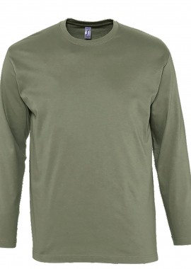 SOL'S - Μακρυμάνικο T-Shirt 11420 SOL'S Monarch Khaki