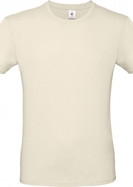 Ανδρικό T-Shirt TU01T B & C E150 Natural
