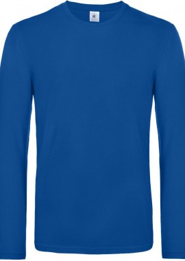 B & C - Μακρυμάνικο T-Shirt TU07T B & C E190 LSL Royal Blue