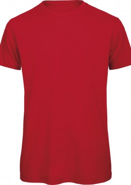 B & C - Ανδρικό T-Shirt TM042 B&C Organic Inspire T Red