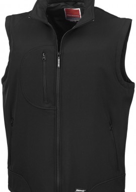 Result - Γιλέκο Soft Shell R123X Result Black/Black