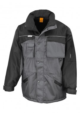 Μπουφάν Ασφαλείας R072X Result Heavy Duty Combo Grey/Black