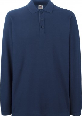 Fruit of the Loom - Μπλούζα Polo Μακρυμάνικη 63-310-0 Fruit of the Loom Premium Navy