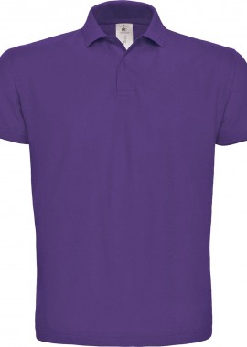 B & C - Ανδρικό Pique Polo PUI10 B & C Purple