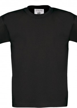 Παιδικό T-Shirt Exact 190 B & C Black