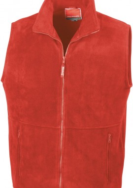 Result - Fleece Γιλέκο R037X Result 330gsm Red