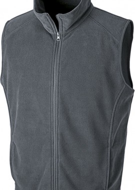 Result - Αμάνικο Micro Fleece Gilet R116X Result Unisex Charcoal