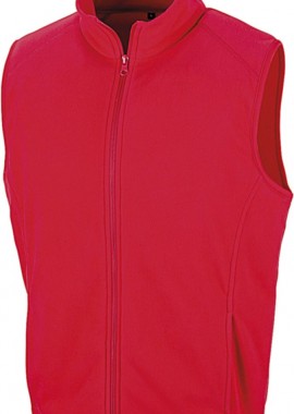 Αμάνικο Micro Fleece Gilet R116X Result Unisex Red