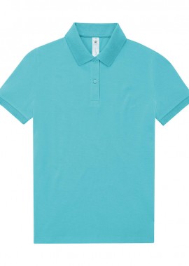 Γυναικεία Μπλούζα Polo PW461 B & C My Polo 180 Meta Turquoise