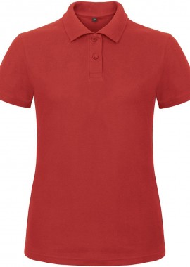 B & C - Γυναικείο Μπλουζάκι Polo Pique ID.001 B & C Red
